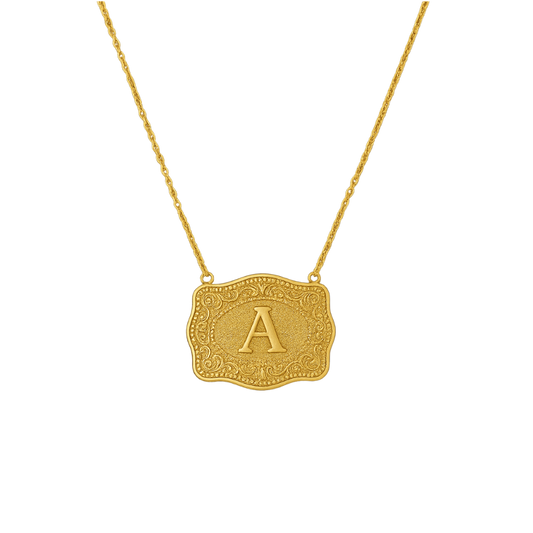 Handmade Buckle Necklace